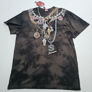 Icecream World Tour Splash Dye Graphic T-Shirt